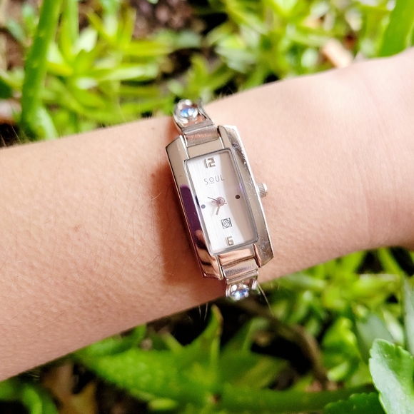 Classic Silver Rhinestone Next Watch - Picture 5 of 10